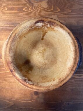The Pampered Chef 12.5” stoneware bowl - all pre-seasoned #1